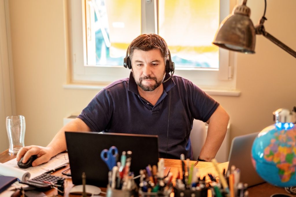 time comercial home office